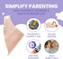 Organic Muslin Baby Bibs - Bandana Drool Bibs for Babies Infants & Toddlers, for Baby Girls & Boys