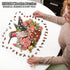 LEOGOR Wooden Puzzles for Adults - Glorious Hummingbird, 350 Piece Large Colorful Mosaic Wood Jigsaws