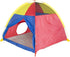 Pacific Play Tents 20414 Kids Hide-Me Dome Tent and Crawl Tunnel Combo, Large, Red/Yellow/Blue