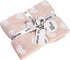 Kid Nation Super Soft Baby Blanket, Heart Light Pink, 30 x 40 inch