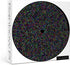 Pi p Day Puzzle for Adults 1000 Pieces, Round Rainbow Jigsaw Puzzle, Hard Impossible Number Puzzle