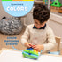 Buckle Toys Bubbles Square Travel Essentials for Toddlers 1-3 - Road Trips Activities for Kids, Toddler Learning Toys