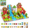 Fitrobust 200PCS Magnetic Building Blocks Set, Magnetic Tiles Kids Build Cubes STEM Game