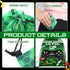 Eccliy 20 Pack Video Game Party Drawstring Bags - 12 x 10 Inch Goodie Bags for Game Party (Green)