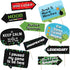 Video Game Party Decoration Kit - Photography Backdrop & 10 Studio Selfie Photo Booth Props with Sticks, Gamer Theme