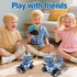 FunMission 3+ Robot Toys for Kids Boys Girls Emo Robots Remote Control Smart Robot with Auto-Demonstration LED Eyes