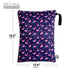 Swimming 12.6'' 16.5'' FLOCK THREE Washable and Reusable Wet Bag Diaper Bag Water Resistant Bag Travel Toiletries Pouch