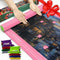 Napzy Puzzle Mat Roll Up for 1500 Pieces with 8 Sorting Trays, Portable