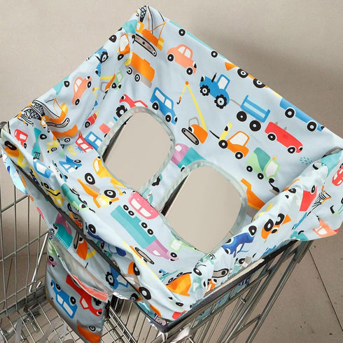 Generic 23.62x15.75 Inches Cart Cover for - Polyester High Chair Cover for Soft Portable Stroller Protective Hood
