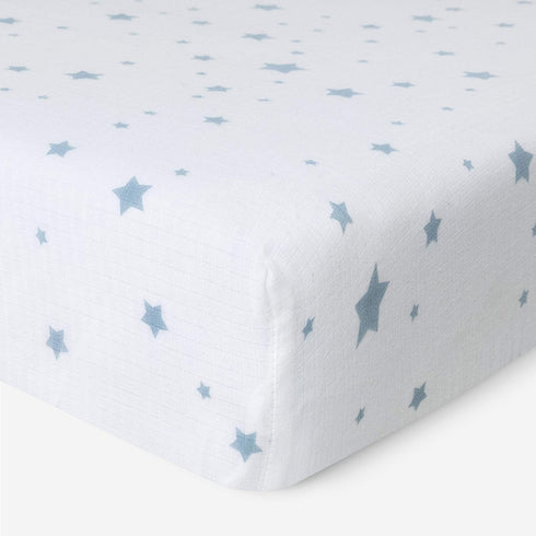 (2-Pack) Newton Baby Fitted Crib Sheet - Ultra Breathable and Soft, Organic Cotton, Fits All Standard Cribs, White