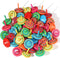 Aoriher Wood Spinning Tops for Kids, Colorful Wooden Gyroscopes Toy, Educational Kindergarten