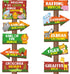 20 Pieces Safari Jungle Party Sign - Animal Signs Decorations for Kids Birthday, Welcome Signage
