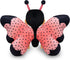 (12 inches) Ms. Butterfly Plush Stuffed Animal and Interactive Toy with Cute, Flappable Wings