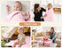 Set 4 Set ZPECC Toddler Bedding - Piece Hypoallergenic Baby Crib Bedding for Boys and Girls, Includes Toddler