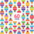 Lunch Box Jokes for Kids, 60 Cute Inspirational and Motivational Notes Cards for Boys & Girls Lunchbox