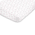 NoJo Super Soft Pink & White Purrdy Kitty Cat Fitted Crib Sheet,