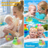 Light Up Bath Toy Sprinkler for Babies, Rechargeable Bathtub Pool Water Toys Baby Gifts for Toddlers, Shower Essentials