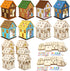 Fennoral 14 Pack Christmas Nativity Craft for Kids Make You Own 3D