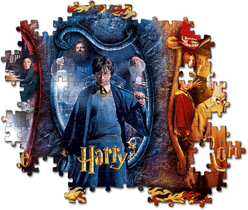 Clementoni 61885 Harry Potter Jigsaw Puzzle - 104 Pieces, Multi-Colour Puzzle for Children