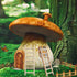 20 Pcs Mini Garden Ladder, 2.36''x 0.78'' Wooden Doll House Accessories for Landscape Decor