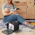 MENGLANSI Protective Case for Electric Breast Pumps Interior Foam Padding and Dedicated Pockets for Milk Storage Travel