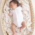 2-Pack 47x43, Muslin Swaddle Blankets for Newborns, Green & Forest Soft Viscose derived from Bamboo & Cotton Baby