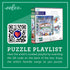 1000 23" 23" eeBoo Piece Puzzle - Swedish Holiday Kitchen Jigsaw Puzzle for Adults, Square x Made with Recycled Board