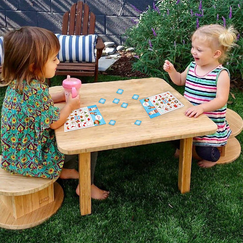 Funnlot Christmas Bingo Game for Large Group - Holiday Activity for 24 Players, Family, Preschool Classroom