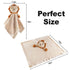 Pro Goleem Loveys for Babies - Soft Security Blanket, Baby Snuggle Toy Newborn Stuffed Animals Gifts for Boys Girls
