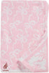 Cozy 50x60 Bow Blanket Pink Bows Soft Throw Blanket Reversible Premium Fabric for Best Comfort