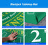 36" 72" GSE Games & Sports Expert x Casino Layout Felt, Professional Casino Tabletop Mat for Parties, Casino Poker Game