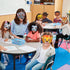 Blulu 16 Pcs Safari Animal Masks for Kids, Jungle Zoo Animals Cartoon Masks for Birthday Party Decorations