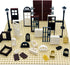 Building Bricks Kit, Glasses, Windows and Doors Set Accessories for Kids, Compatible with Major Brands