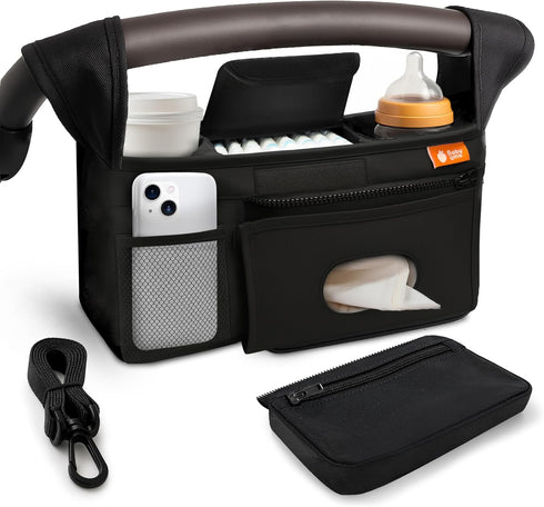 Baby Uma Universal Stroller Organizer Bag - Stroller Caddy Organizer with XL