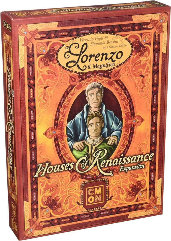 CMON Lorenzo il Magnifico: Houses of Renaissance Expansion | Strategy Board Game for 2 to 5 Players