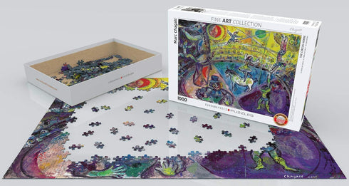EuroGraphics 1000 Piece Puzzle: Marc Chagall Le Cheval De Cirque (6000-0851)