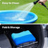 60" (60in, SLOOSH Non-Slip Splash Pad Sprinkler - Outdoor Water Toys Play Mat for Toddlers Kids Dogs, Outside Thickened