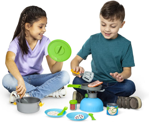 Melissa & Doug Let’s Explore Outdoor Cooking Play Set - 27 Pieces