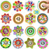 EUXAYCZQ 30 Pack Fidget Toys Spinner Bulk Mini Gifts Party Favors for Kids Adults,Sensory Toys Goodie Bags Stuffers
