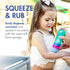 Summer 3 Oz 2 Count Boon Yuvi Sunscreen Applicator for Kids - Refillable and Spill Proof Kids Sunscreen Brush with Soft
