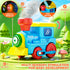 Set 3 1-3 4 5 6+ Train for Toddlers w/Steam, Music & Lights - Electric Train Toy for Kids with Tracks Accessories