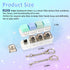 2 Keyboard Fidget Toy, PCS Fidget Keyboard Keychain Silent Keyboard Clicker Fidget Toy Stress Relief Anxiety Sensory
