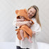 Set Bella Tunno Baby Bath Towel and Wash Mitt Soft Absorbent Hooded Towels and Mitt-Style Baby Washcloths, Oeko-TEX