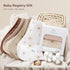 100% 4 Pack lulumoon Muslin Burp Cloths for Babies: Soft Cotton Large Burping Cloths - Neutral Baby Burp Rags for Boy