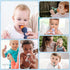 Baby Fruit Feeder, Frozen Teething Toys with 3 Extra Teats, BPA Free Baby Teether Pacifier, Baby Feeding Supplies