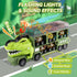 21 in 1 Dinosaur Truck Toys for 3-7 Year Olds, T-Rex Transport Car Carrier with 5 Pull Back Cars and 9 Dino Figures