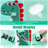 Child Safety Harness Leash for Toddlers - Anti-Lost Wrist Link (Green)