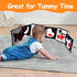 Black and White High Contrast Baby Toys 0-6 6-12 Months Soft Book for Newborn Brain Development Tummy Time Toys Infant Sensory Crinkle Toys 0-3 3-6 Month Montessori Learning Activities for Babies