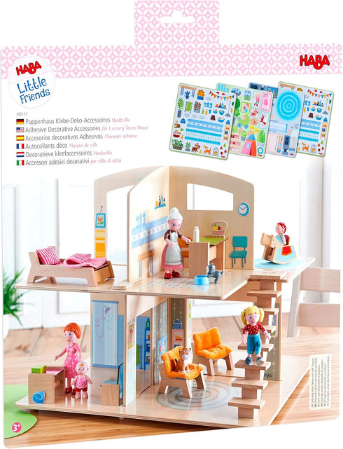 Set HABA Little Friends Townhouse Villa Decorative Sticker