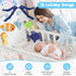 12 Ocean Crib Mobile - Musical Baby Mobile for Crib with Lullabies for Boys & Girls, Sea Animals Baby Crib Mobile